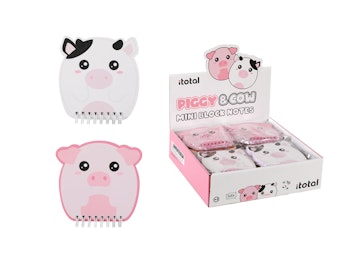 Noteringsblock PIGGY & COW
