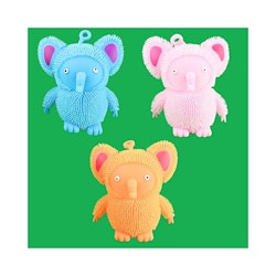 Fluffig Elefant 3ass 17cm