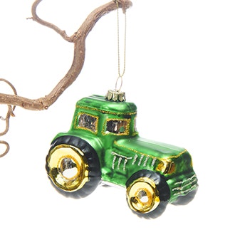 Glas traktor 7X9cm