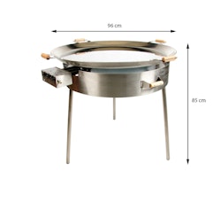 Stekhäll Gasol PRO-960,inox. Rostfritt MED LOCK KAMPANJ