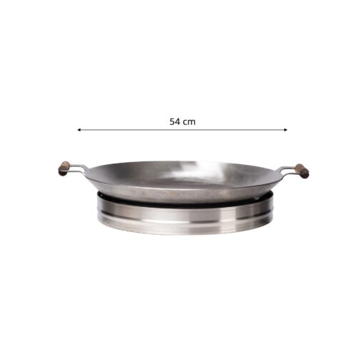 GrillSymbol Cataplana panna+adapter WS-545 CAT inox, ø 54 cm