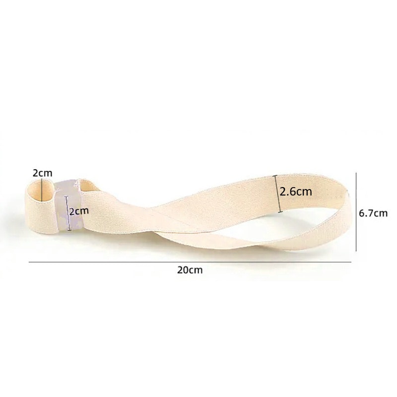 Hallux Valgus korjausnauha varpaiden erottimella BEIGE