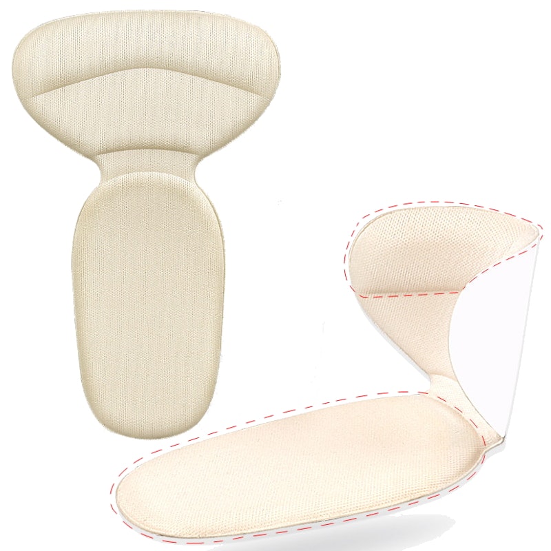 Kengänkiillotus - Kantapäänsuoja Beige 1 pari