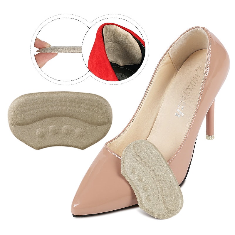 Kantapään insertit, kantapääpehmuste, kantapäänsuoja, beige 1 pari