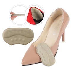 Kantapään insertit, kantapääpehmuste, kantapäänsuoja, beige 1 pari