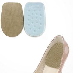 Kantapään pohjalliset, luupiikki, lateksivaahto, BEIGE 2kpl
