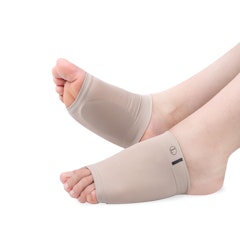 Pehmeä sukka, jossa on geelimäinen kaarituki, BEIGE