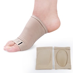 Pehmeä sukka, jossa on geelimäinen kaarituki, BEIGE