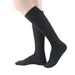 Tukisukat unisex, luokka 1, 15-21mmHg MUSTA