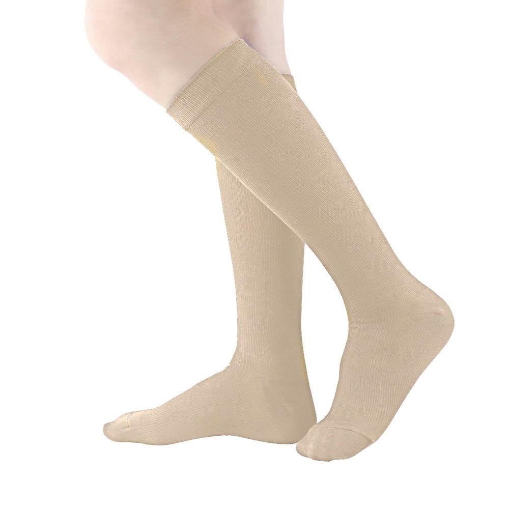 Tukisukat unisex, luokka 1, 15-21mmHg. BEIGE