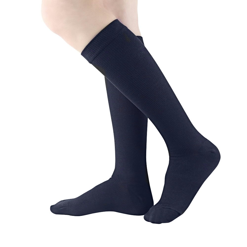 Tukisukat unisex, luokka 1, 15-21mmHg NAVY-BLUE