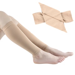 Tukisukat, vasikka, pehmeät, erittäin joustavat, luokka 2, 23-32mmHg BEIGE