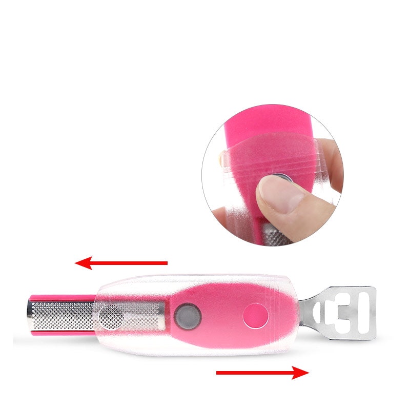 Jalkakirves ja jalkaraspeli 2-in-1 pinkki