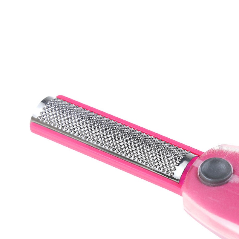 Jalkakirves ja jalkaraspeli 2-in-1 pinkki