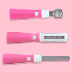 Jalkojenhoitosarja pinkki 4 in 1