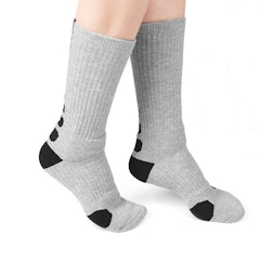 Sukat, lämpimät, one size HARMAA/MUSTA