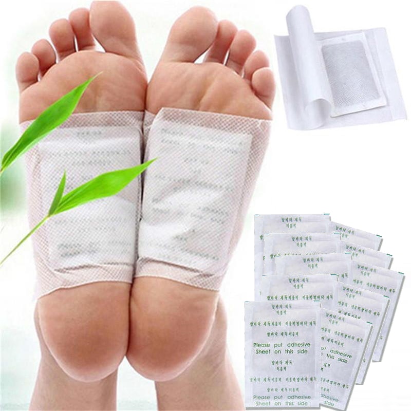 Detox-jalkalaastarit 10 kpl