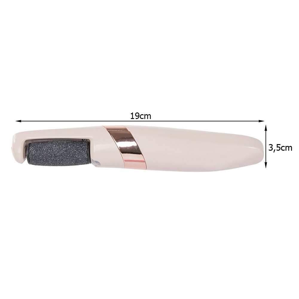 Jalkaviila, sähköinen, ergonominen, LED-valolla varustettuna