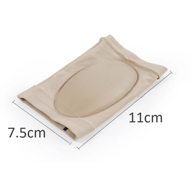 Pehmeä sukka, jossa on geelimäinen kaarituki, BEIGE