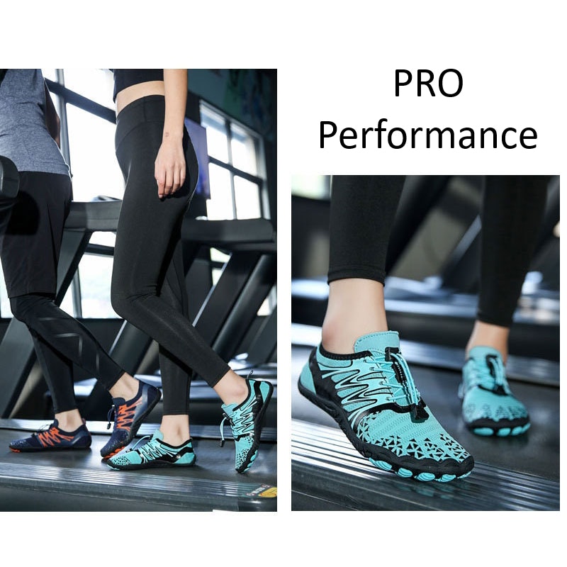 Paljasjalkakengät Pro Performance TURKOOS