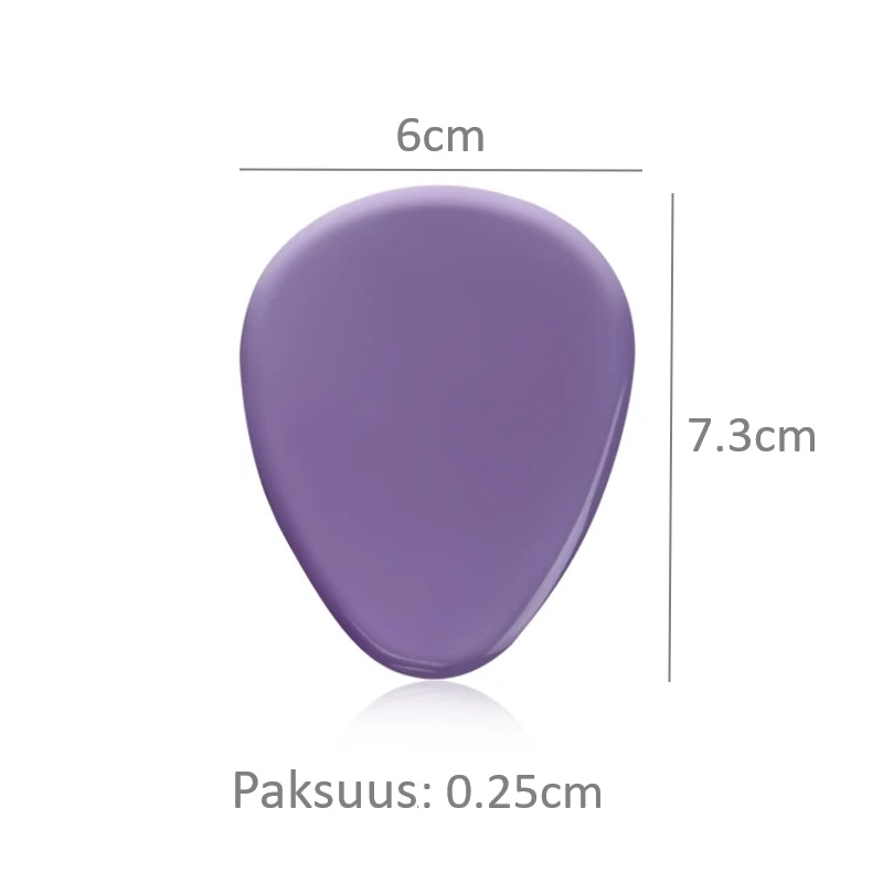 Etujalkaterän suoja, pehmeä geeli, itsekiinnittyvä 2kpl