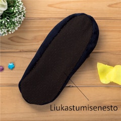 Lämpimät tossut liukuesteellä - RUSKEA