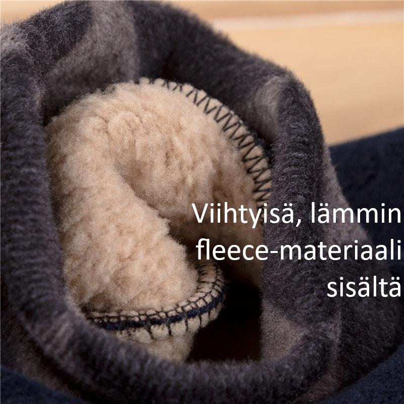 Lämpimät tossut liukuesteellä - RUSKEA