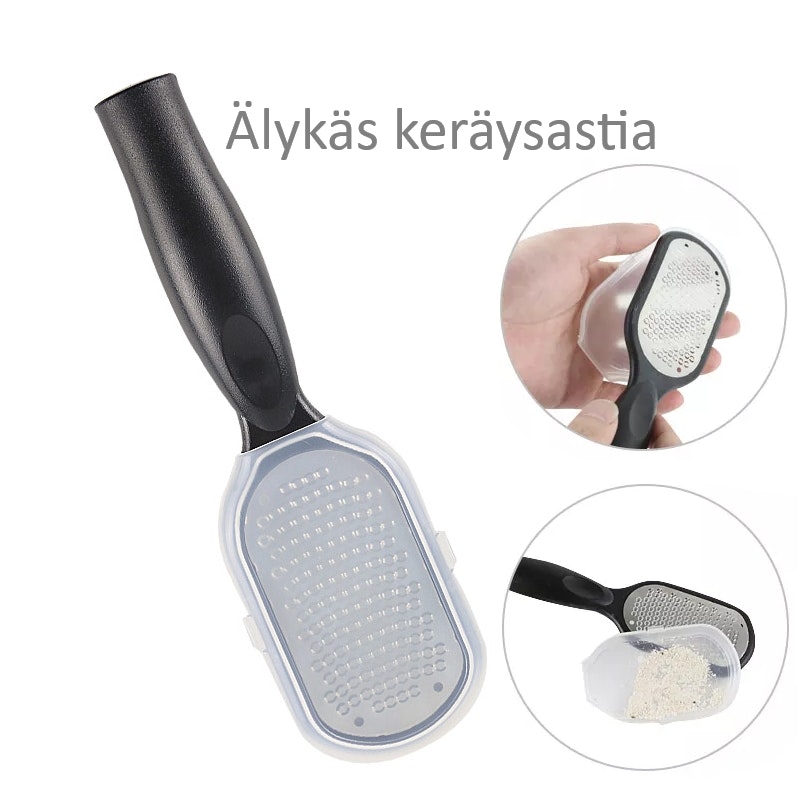 Jalkaraspeli musta keräysastialla