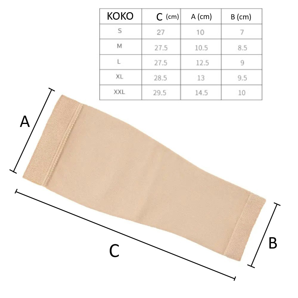 Tukisukat, vasikka, pehmeät, erittäin joustavat, luokka 2, 23-32mmHg BEIGE