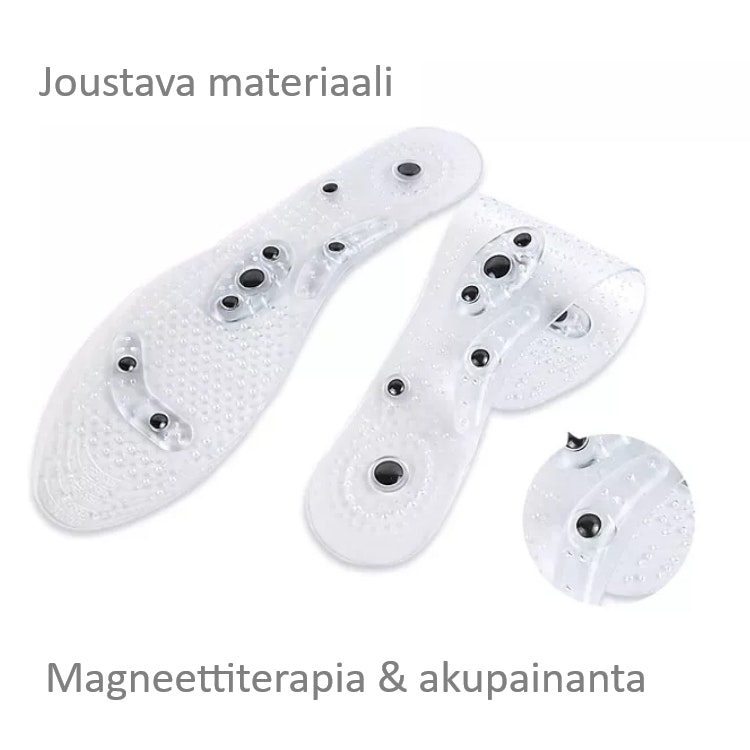 Pohjalliset, akupressuuri & magneettiterapia, hieronta