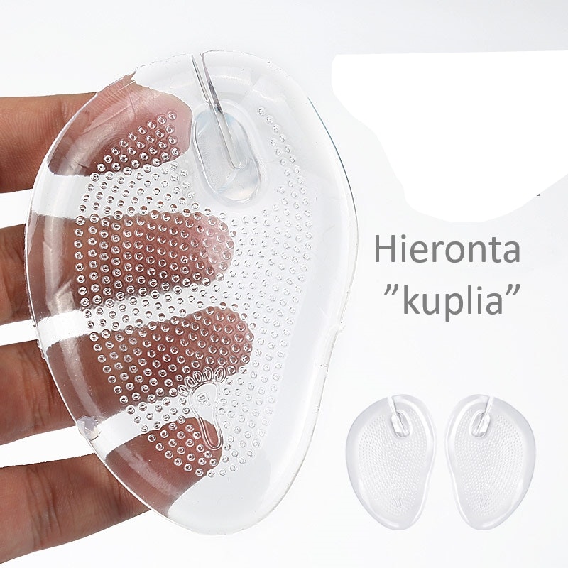 Päkiäpohjalliset, flip-floppi itseliimautuva silikoni 2kpl