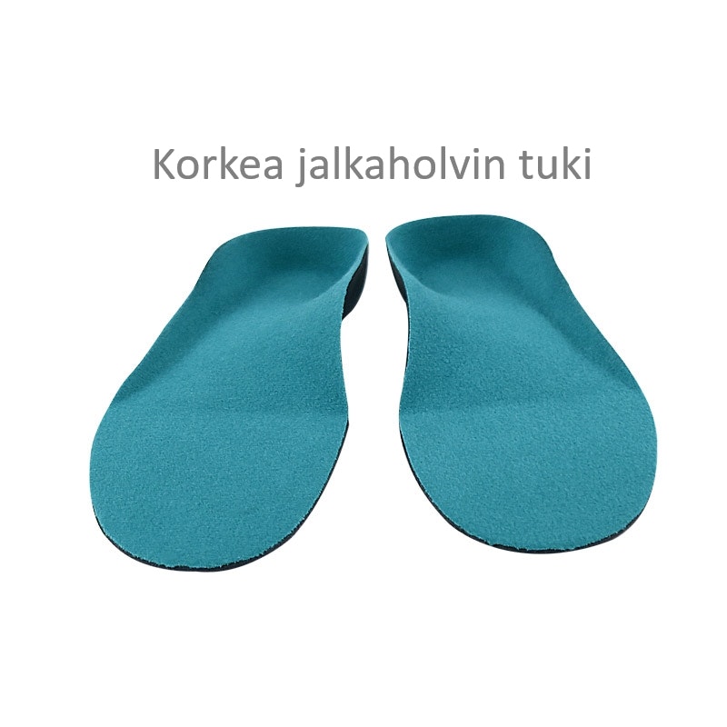 Pohjalliset kaarituki, iskunvaimennus kantapäässä