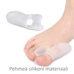 Vaivaisenluu korjaava varvaserotin & silikonisuoja 2kpl
