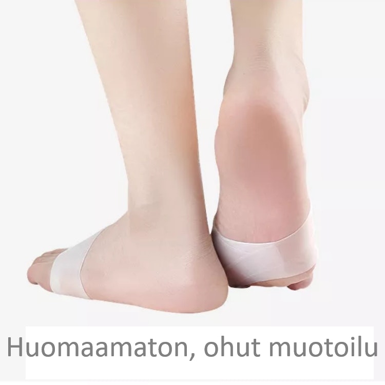 Vaivaisenluu korjaustuki, silikoni 2kpl