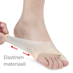 Vaivaisenluu korjaustuki, silikoni 2kpl