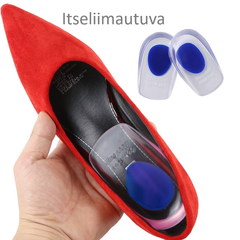 Kantapään pohjalliset, luupiikki, geeli 1pari