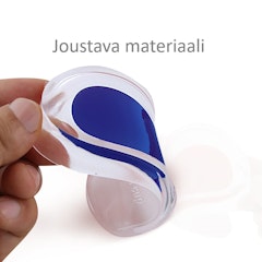 Kantapään pohjalliset, luupiikki, geeli 1pari