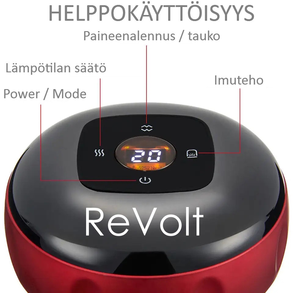 Revolt iCup sähköinen kuppaushieronta