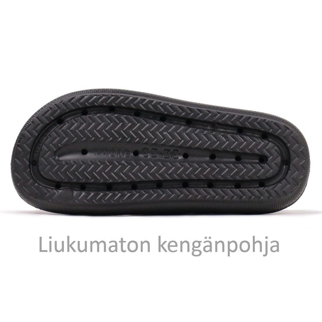 Pehmeät sandaalit LAPSET, MUSTA