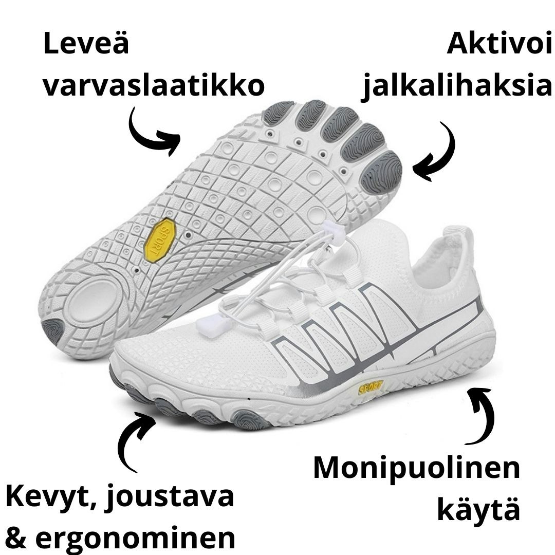 Paljasjalkakengät Sport VALKOINEN
