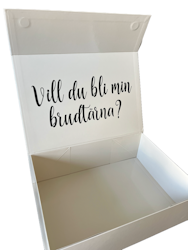 Vinyltext - Vill du bli min brudtärna?
