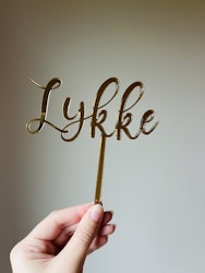 Caketopper - Namn