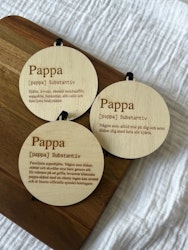 Car Charm - Pappa Defintion
