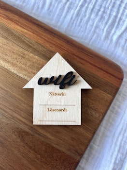 Magnet - Wi-Fi lösenord