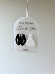 Julgransdekoration - Herr & Fru