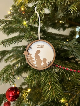 Julgransdekoration - Gravid