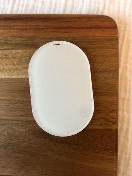 Oval julgranshänge blank (Klar akryl, 5-pack)