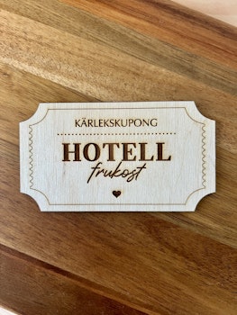 Kärlekskupong - egen text