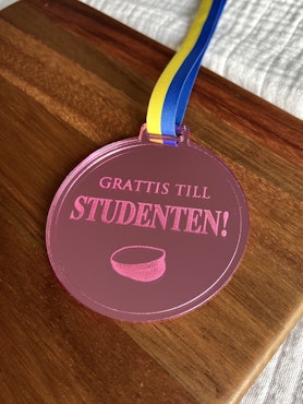 Studentmedalj - Grattis till studenten!