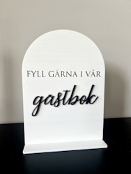 Skylt - Valfri text